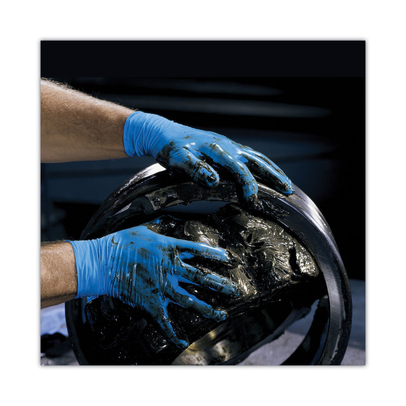 KleenGuard G10 2PRO Nitrile Gloves, Blue, Large, 100/Box