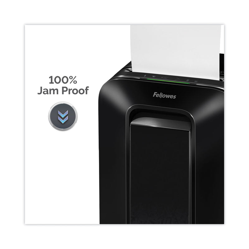 Fellowes Powershred LX170 Cross-Cut Shredder, 12 Manual Sheet Capacity