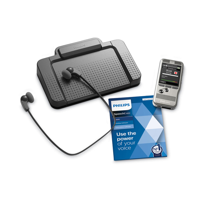 Philips Pocket Memo Dictation/Transcription Kit, Foot Control