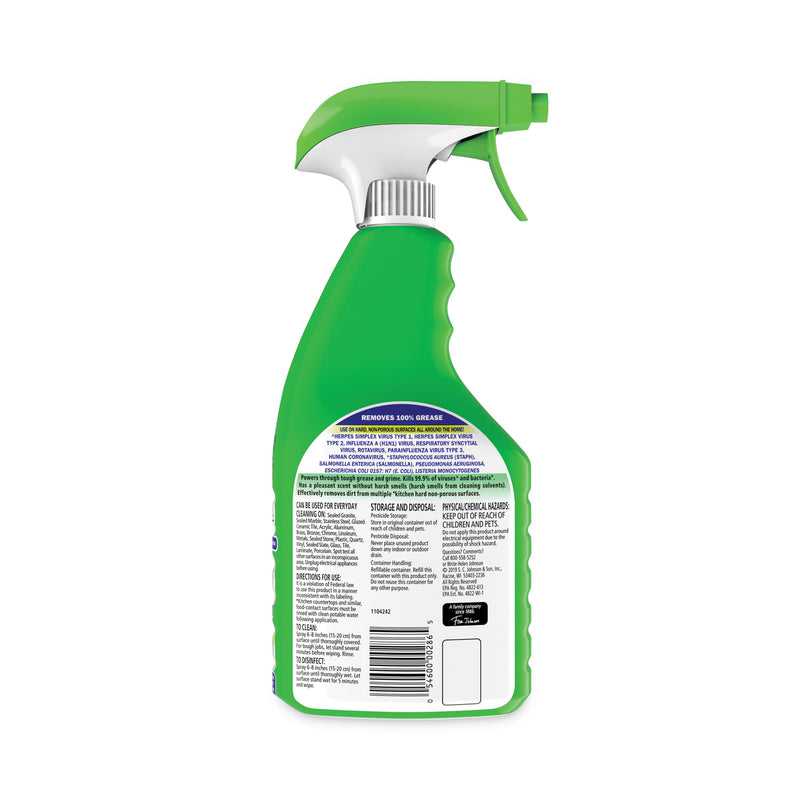 Fantastik Disinfectant Multi-Purpose Cleaner Fresh Scent, 32 oz Spray Bottle, 8/Carton