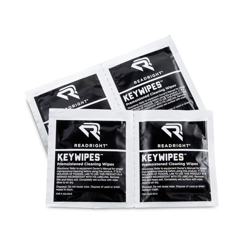 Read Right KeyWipes Keyboard Wet Wipes, 6.88 x 5, 18/Box