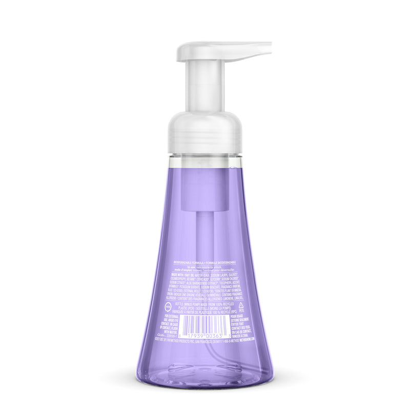 Method Foaming Hand Wash, French Lavender, 10 oz Pump Bottle