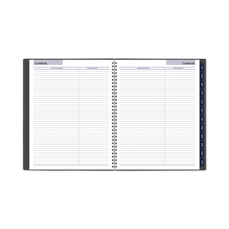 AT-A-GLANCE DayMinder Academic Monthly Desktop Planner, Twin-Wire Binding, 11 x 8.5, Charcoal Cover, 12-Month (July to June): 2022-2023