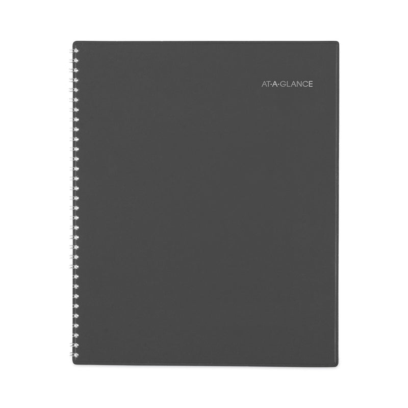 AT-A-GLANCE DayMinder Academic Monthly Desktop Planner, Twin-Wire Binding, 11 x 8.5, Charcoal Cover, 12-Month (July to June): 2022-2023