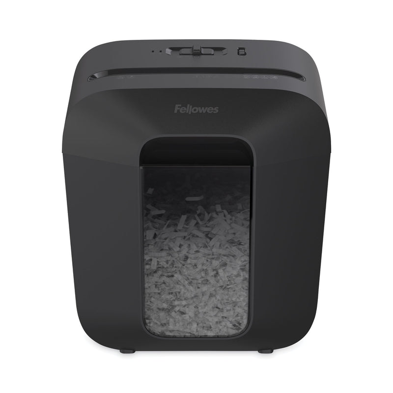 Fellowes Powershred LX25 Cross-Cut Shredder, 6 Manual Sheet Capacity