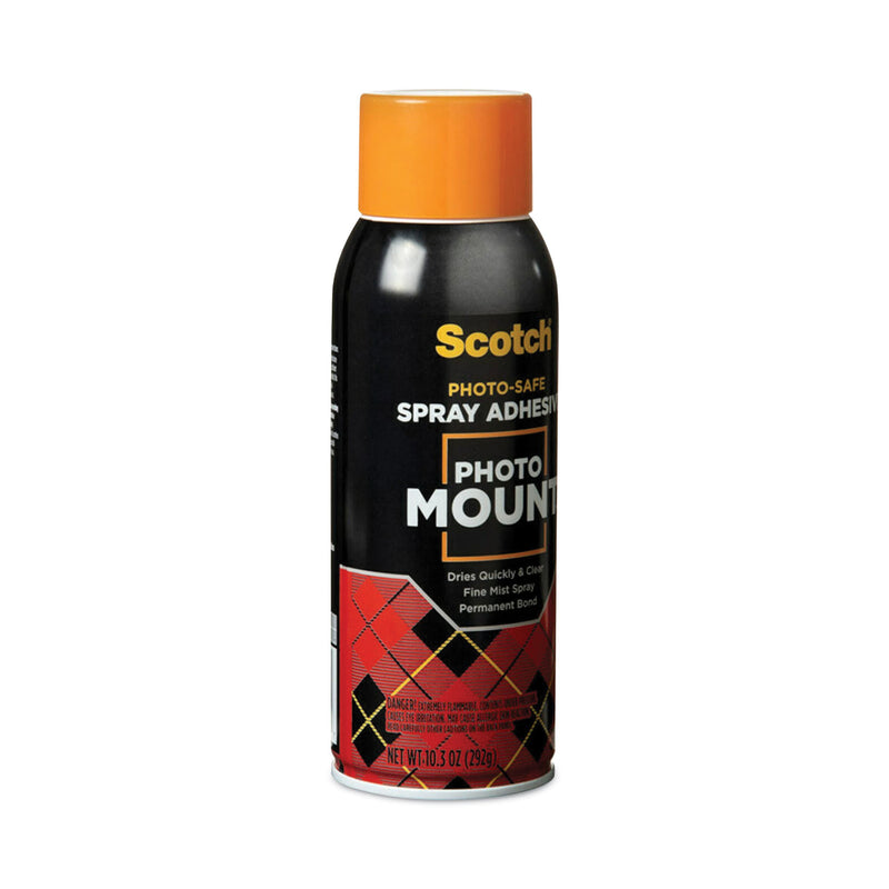 Scotch Photo Mount Spray Adhesive, 10.25 oz, Dries Clear