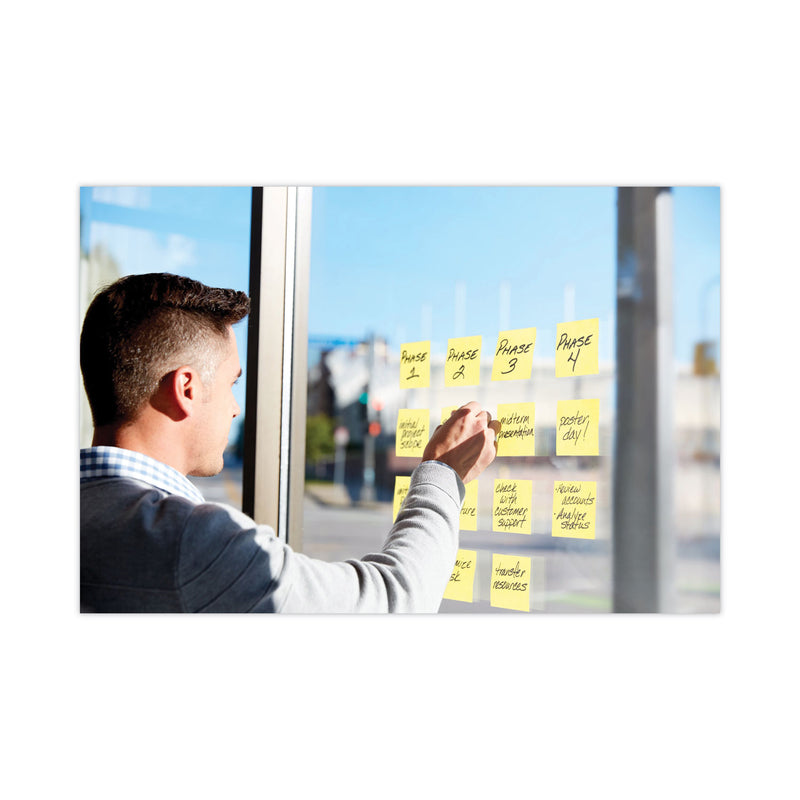 Post-it Office Notes Value Pack, 3" x 3", (12) Canary Yellow, (12) Playful Primaries Collection Colors, 90 Sheets/Pad, 24 Pads/Pack