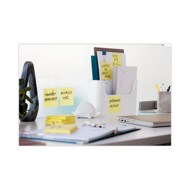 Post-it Office Notes Value Pack, 3" x 3", (12) Canary Yellow, (12) Playful Primaries Collection Colors, 90 Sheets/Pad, 24 Pads/Pack