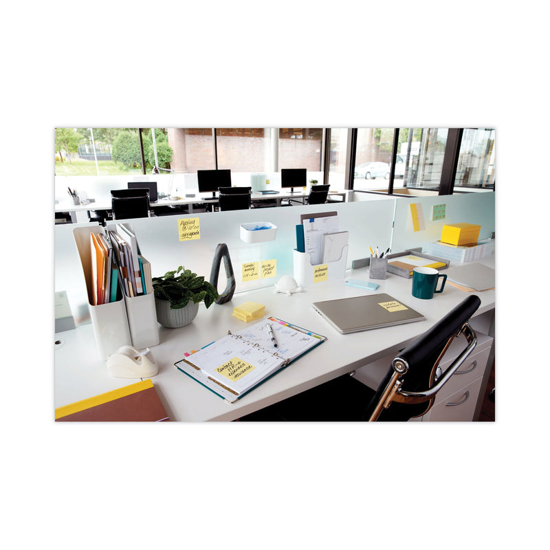 Post-it Office Notes Value Pack, 3" x 3", (12) Canary Yellow, (12) Playful Primaries Collection Colors, 90 Sheets/Pad, 24 Pads/Pack