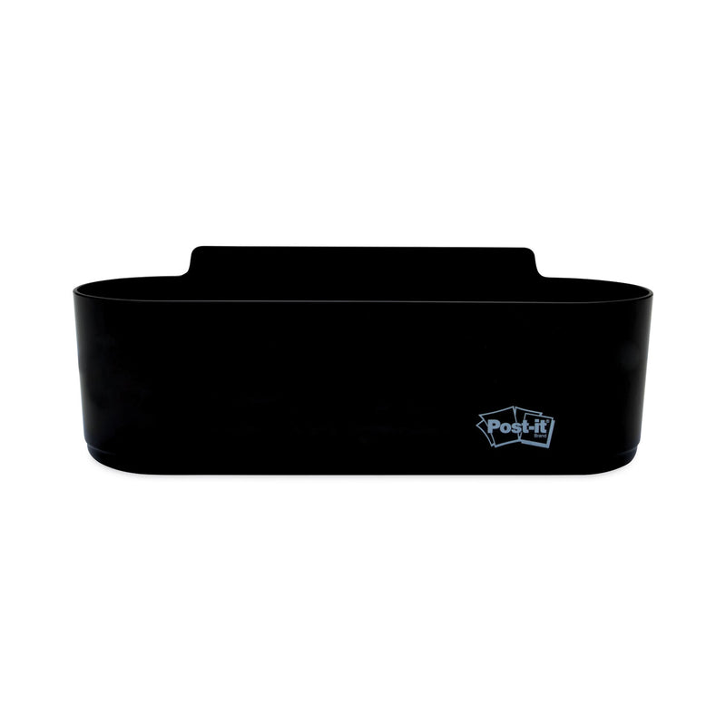 Post-it Dry Erase Accessory Tray, 8.5 x 3 x 5.25, Black