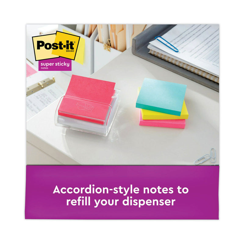 Post-it Pop-up 3 x 3 Note Refill Cabinet Pack, 3" x 3", Supernova Neons Collection Colors, 100 Sheets/Pad, 18 Pads/Pack