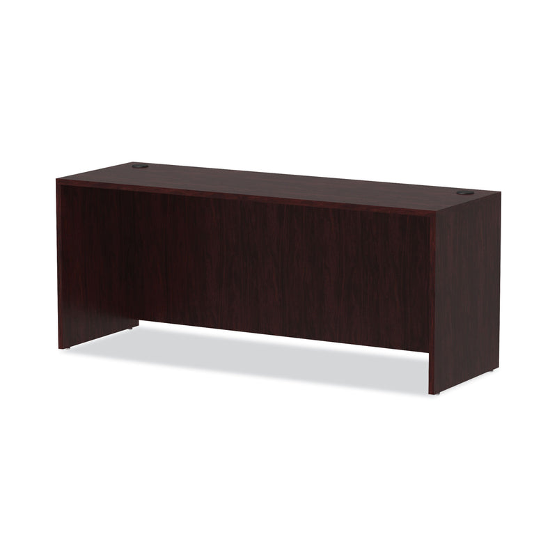 Alera Valencia Series Credenza Shell, 70.88w x 23.63d x 29.5h, Mahogany