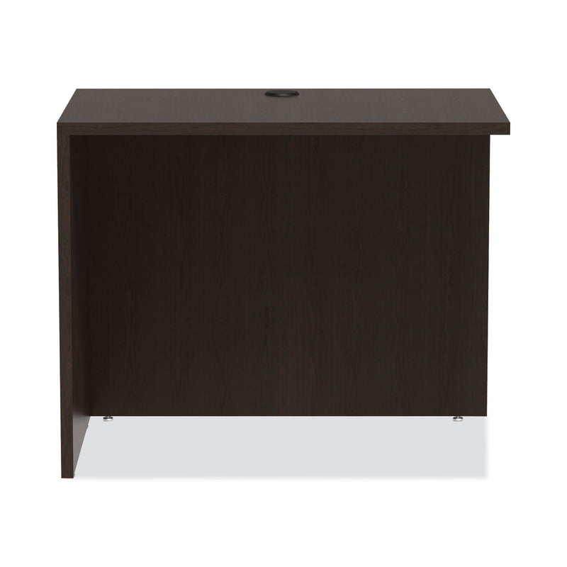 Alera Valencia Series Reversible Return/Bridge Shell, 35w x 23.63d x 29.5h, Espresso