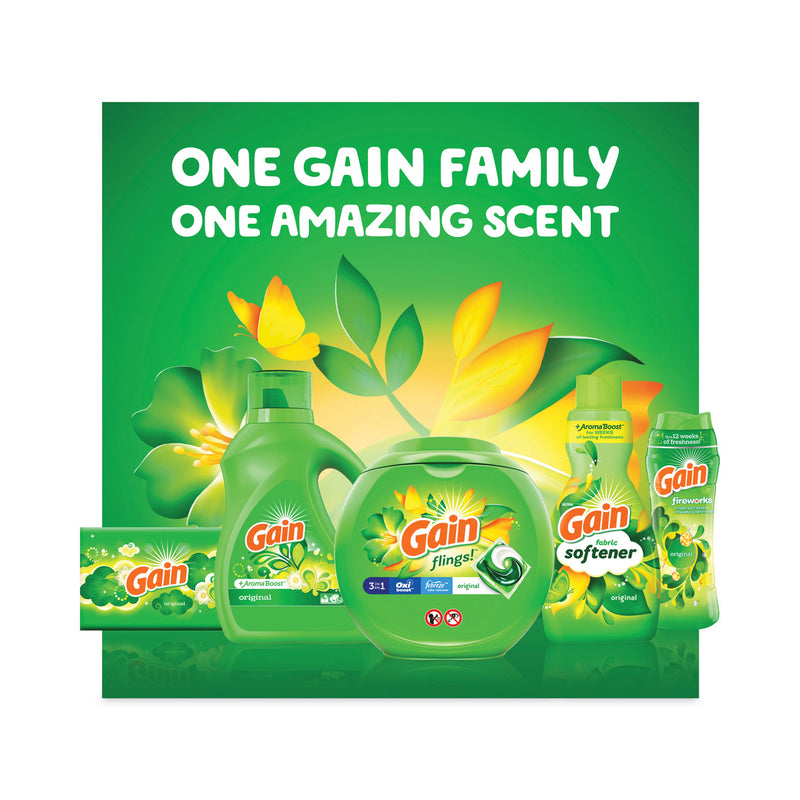 Gain Flings Detergent Pods, Orginal, 81 Pods/Tub