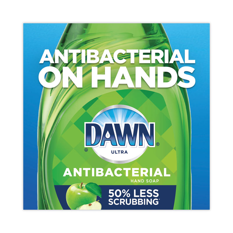 Dawn Ultra Antibacterial Dishwashing Liquid, Apple Blossom Scent, 38 oz Bottle