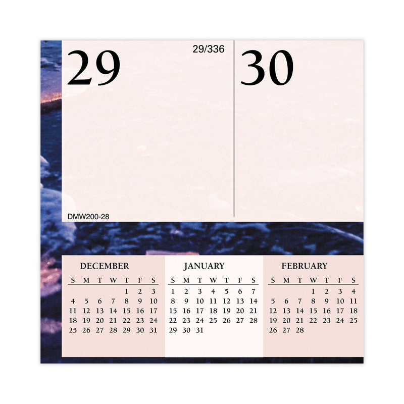 AT-A-GLANCE Scenic Monthly Wall Calendar, Scenic Landscape Photography, 12 x 17, White/Multicolor Sheets, 12-Month (Jan to Dec): 2023