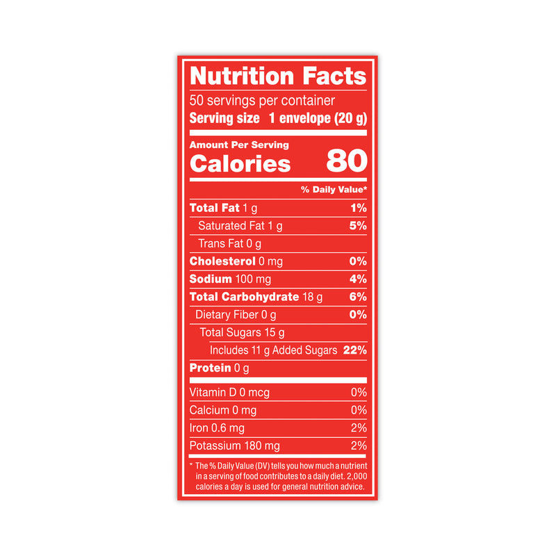 Nestlé Hot Cocoa Mix, Dark Chocolate, 0.71 Packets, 50 Packets/Box, 6 Boxes/Carton