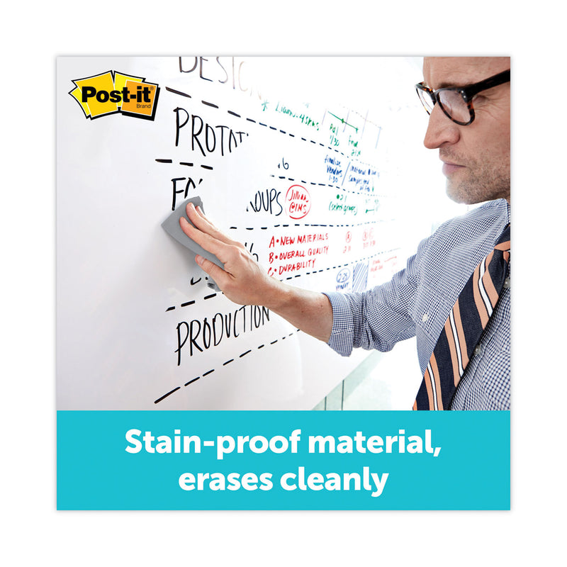 Post-it Dry Erase Surface with Adhesive Backing, 48" x 36", White