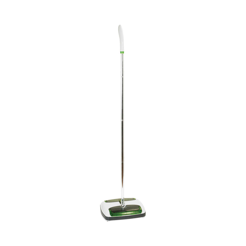 Scotch-Brite Quick Floor Sweeper, 42" Aluminum Handle, White/Gray/Green