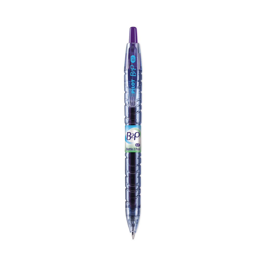 G-TEC-C Ultra Gel Pen, Stick, Extra-Fine 0.4 mm, Blue Ink, Clear/Blue  Barrel, Dozen