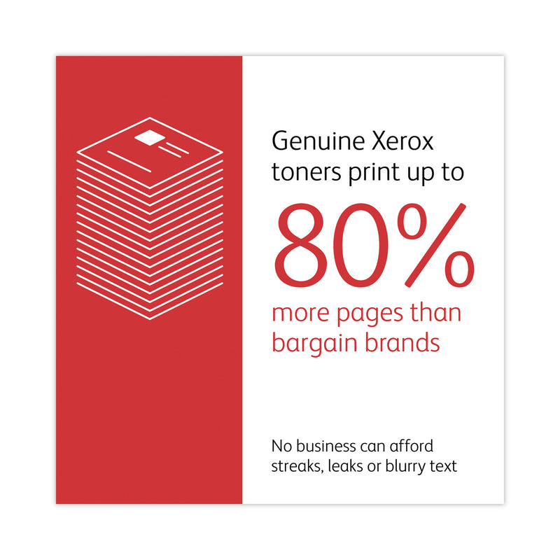Xerox 006R04367 High-Yield Toner, 5,500 Page-Yield, Yellow