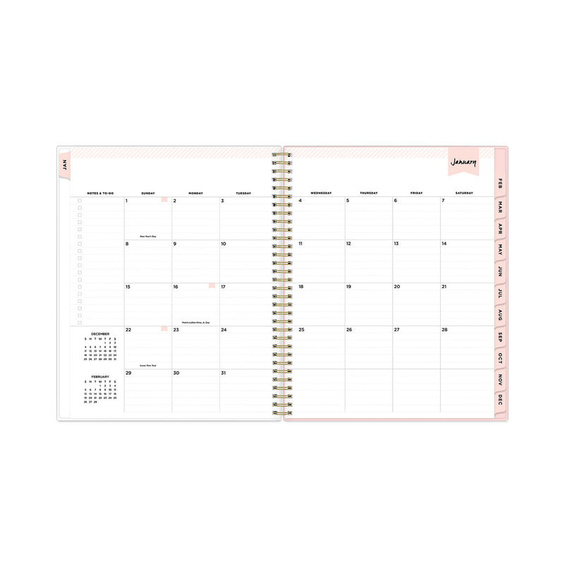 Blue Sky Day Designer Coming Up Roses Create-Your-Own Cover Weekly/Monthly Planner, 11 x 8.5, 12-Month (Jan to Dec): 2023