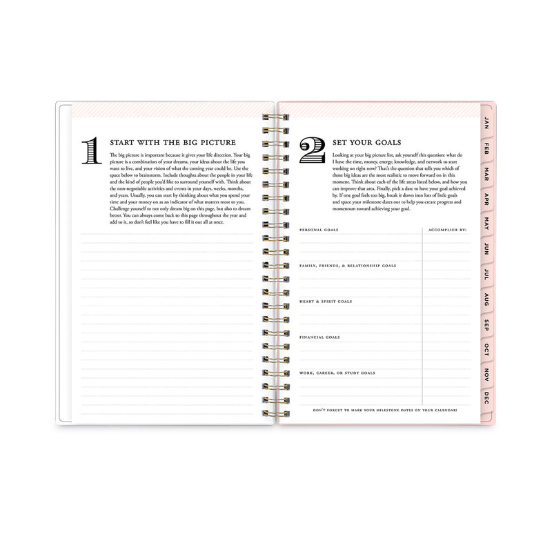 Blue Sky Day Designer Coming Up Roses Create-Your-Own Cover Weekly/Monthly Planner, 8 x 5, 12-Month (Jan to Dec): 2023