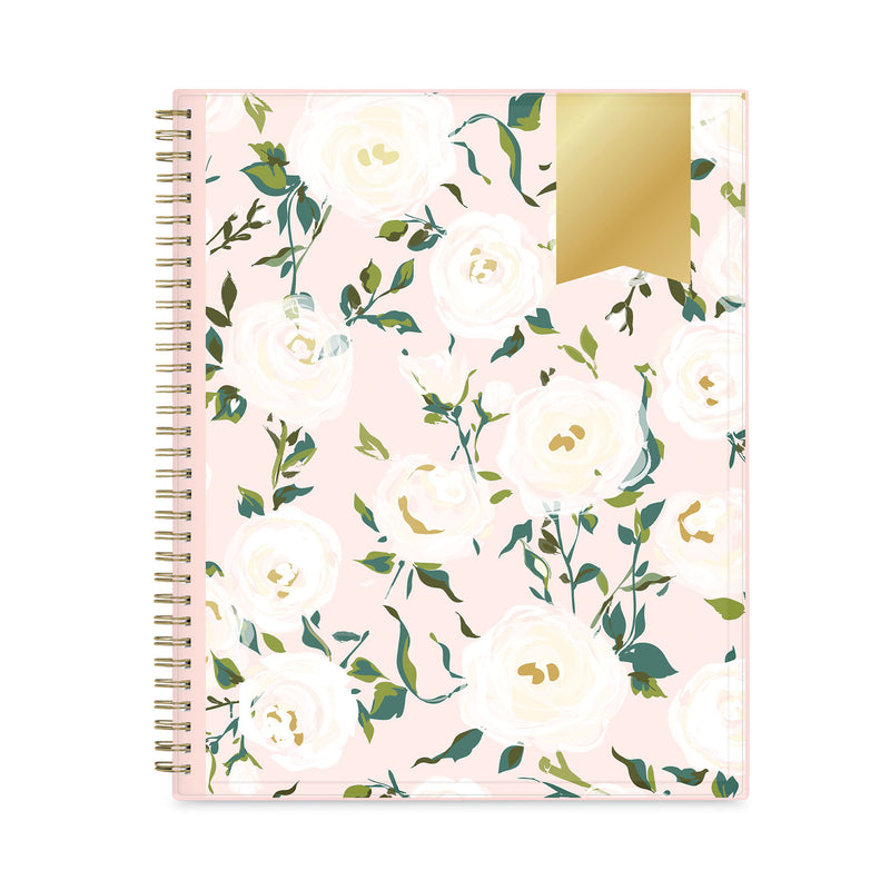 Blue Sky Day Designer Coming Up Roses Create-Your-Own Cover Weekly/Monthly Planner, 11 x 8.5, 12-Month (Jan to Dec): 2023