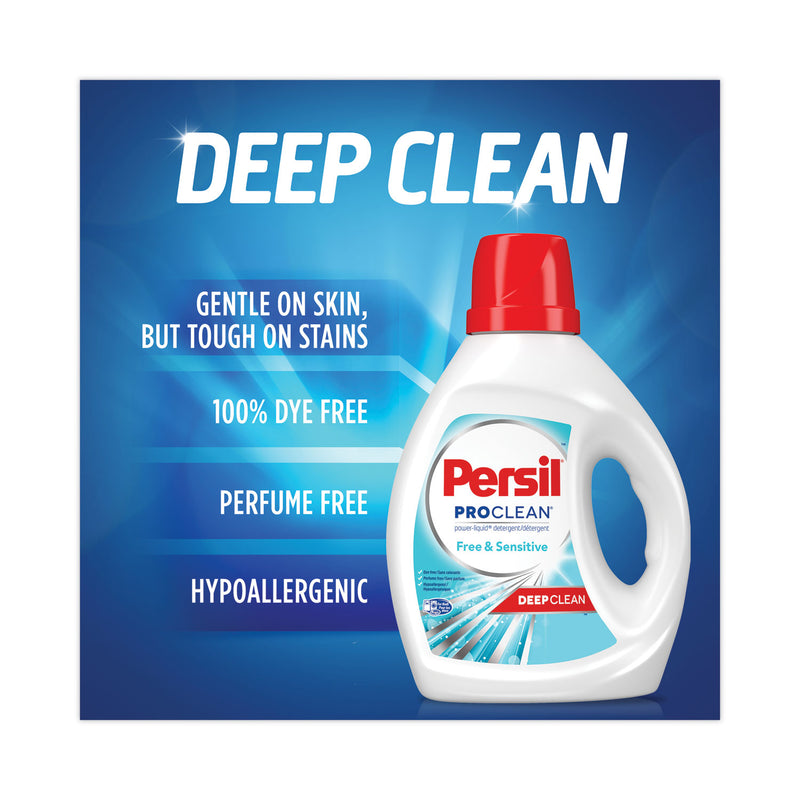 Persil ProClean Power-Liquid Sensitive Skin Laundry Detergent, 100 oz Bottle, 4/Carton