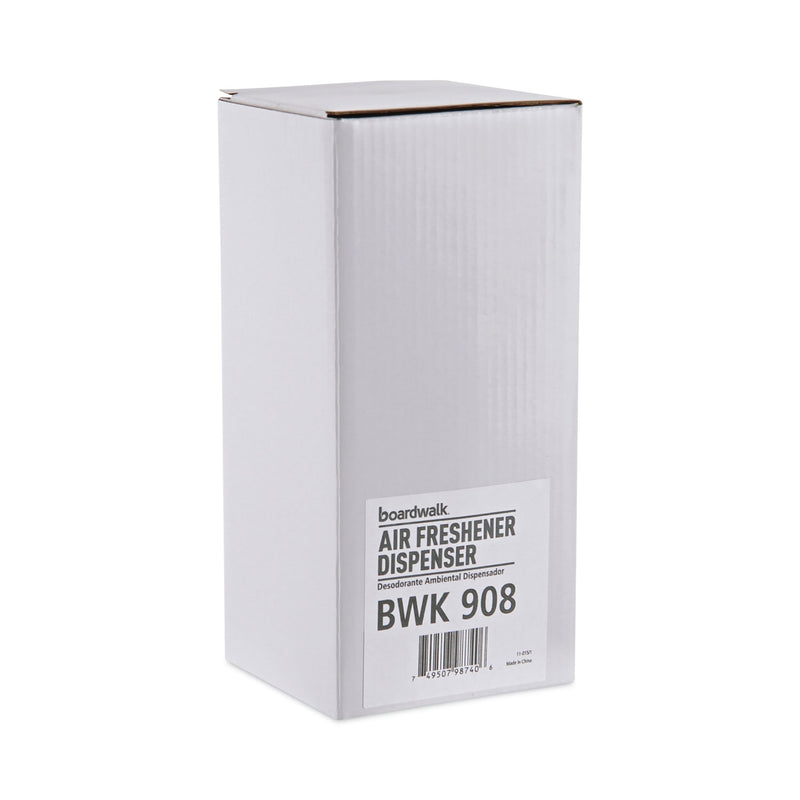 Boardwalk Classic Metered Air Freshener Dispenser, 4" x 3" x 9.5", White