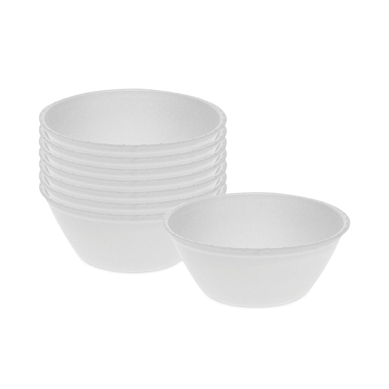 Pactiv Evergreen Placesetter Satin Non-Laminated Foam Dinnerware, Bowl, 22 oz, White, 504/Carton