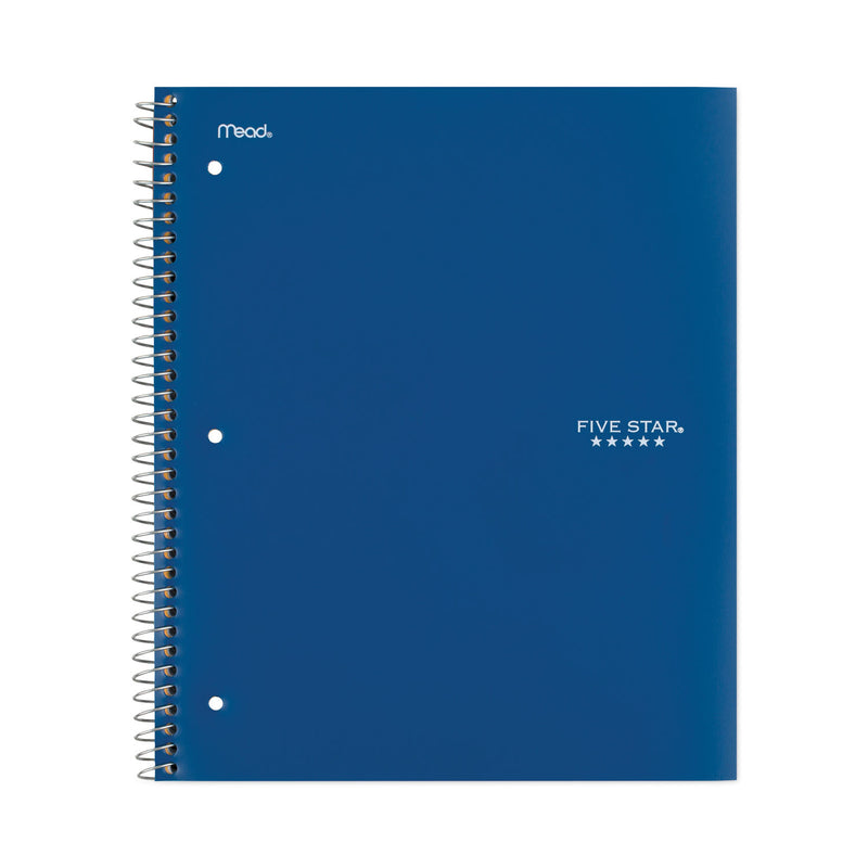 Five Star Wirebound Notebook, 1 Subject, Medium/College Rule, Randomly Assorted Covers, 11 x 8.5, 100 Sheets, 3/Pack