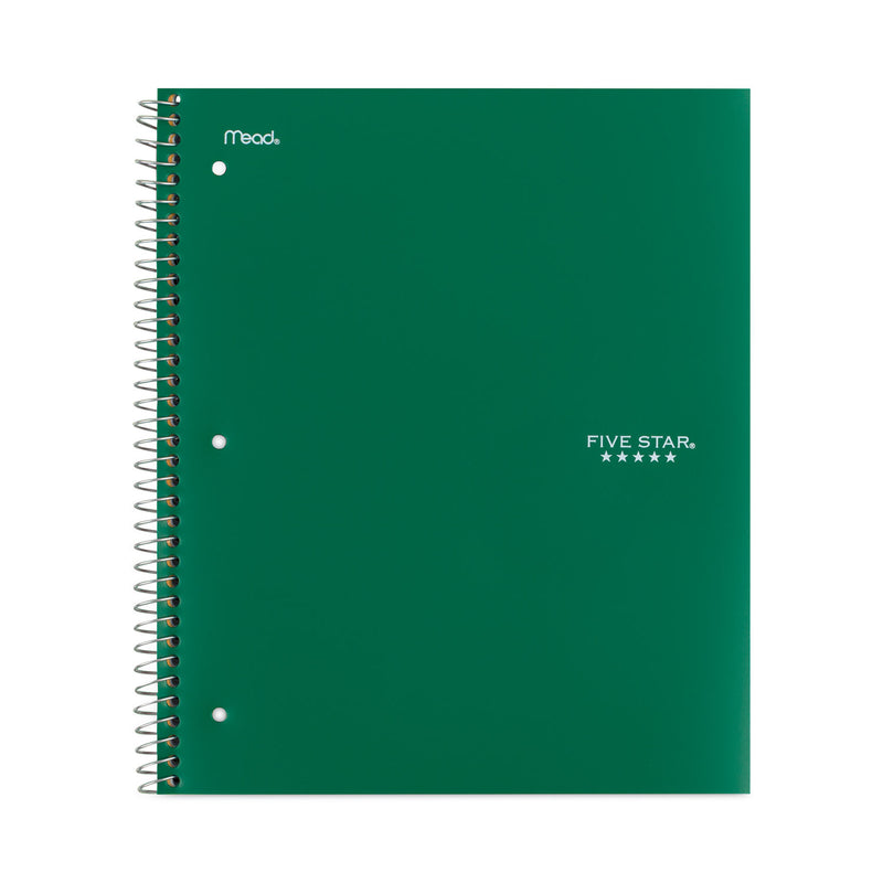 Five Star Wirebound Notebook, 1 Subject, Medium/College Rule, Randomly Assorted Covers, 11 x 8.5, 100 Sheets, 3/Pack