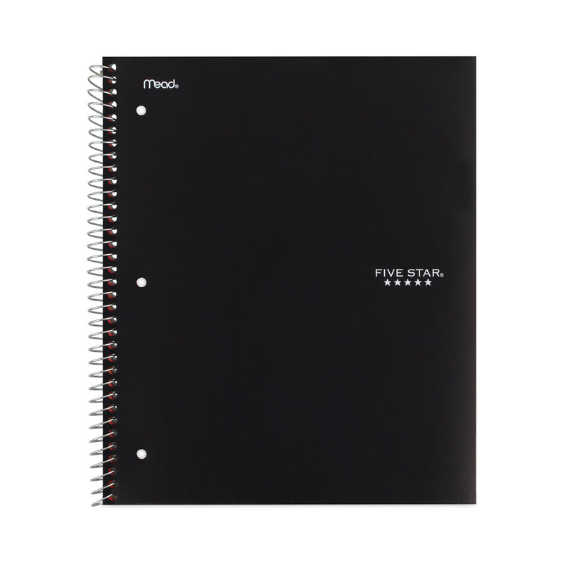 Five Star Wirebound Notebook, 1 Subject, Medium/College Rule, Randomly Assorted Covers, 11 x 8.5, 100 Sheets, 3/Pack