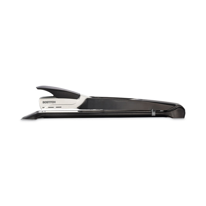 Bostitch Long Reach Stapler, 25-Sheet Capacity, 12" Throat, Black/Silver