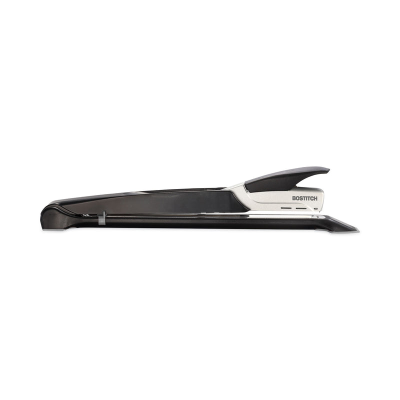 Bostitch Long Reach Stapler, 25-Sheet Capacity, 12" Throat, Black/Silver