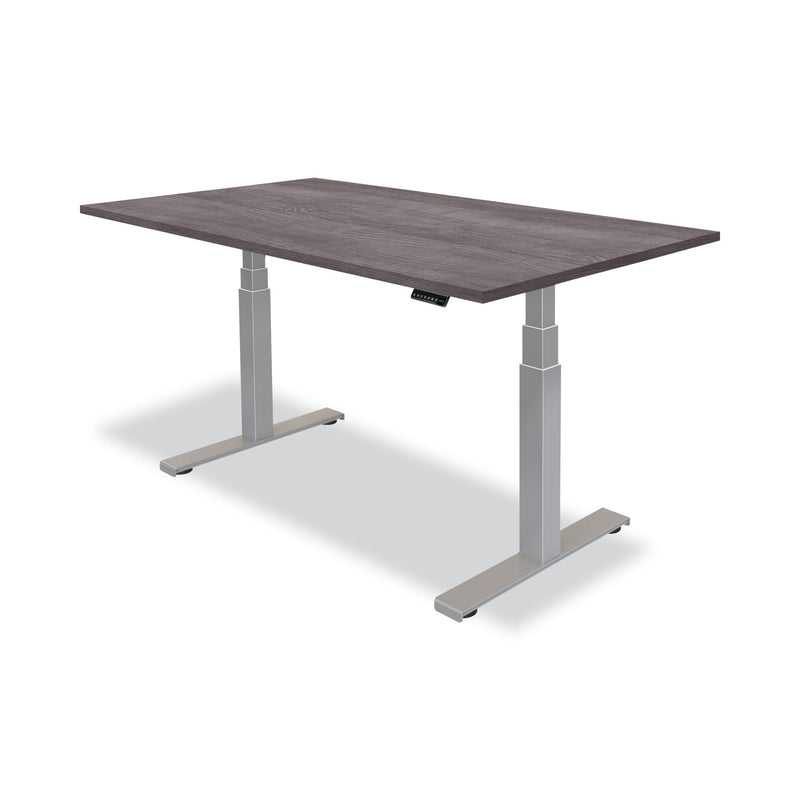 Fellowes Levado Laminate Table Top, 48" x 24" x , Gray Ash