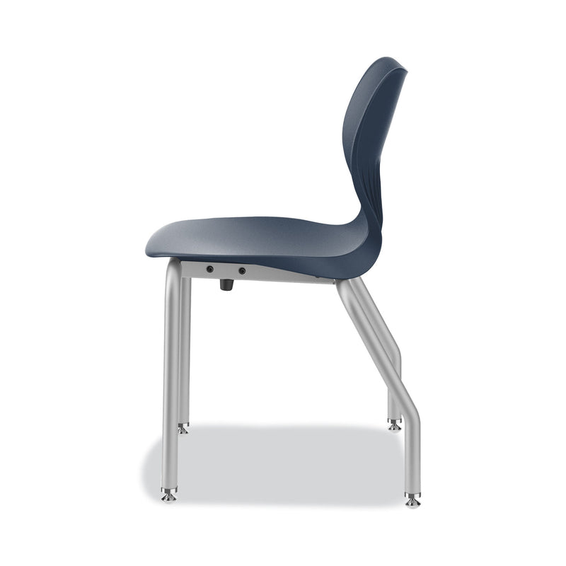 HON SmartLink Four-Leg Chair, 19.5" x 19.63" x 31", Regatta Seat, Regatta Base, 4/Carton