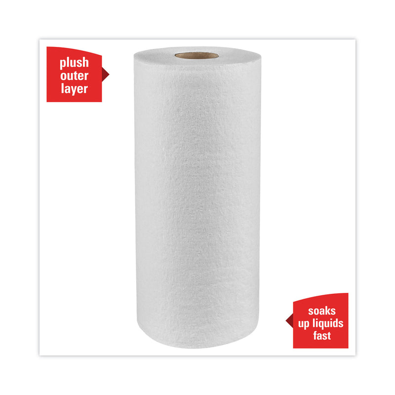 WypAll L40 Towels, Small Roll, 10.4 x 11, White, 70/Roll, 24 Rolls/Carton