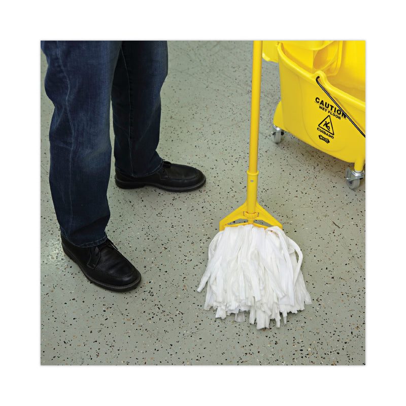 Boardwalk Nonwoven Cut End Edge Mop, Rayon/Polyester,