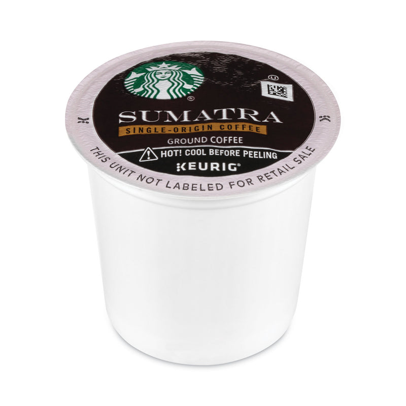 Starbucks Sumatra Coffee K-Cups, Sumatran, K-Cup, 24/Box