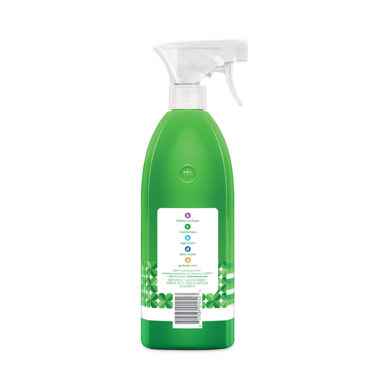 Method Antibac All-Purpose Cleaner, Bamboo, 28 oz Spray Bottle, 8/Carton