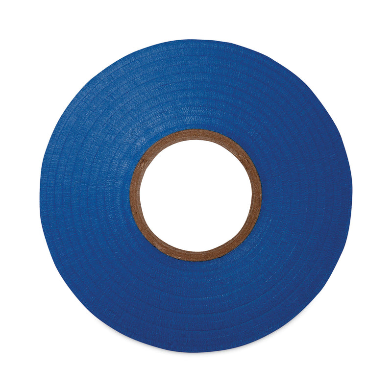 3M Scotch 35 Vinyl Electrical Color Coding Tape, 3" Core, 0.75" x 66 ft, Blue