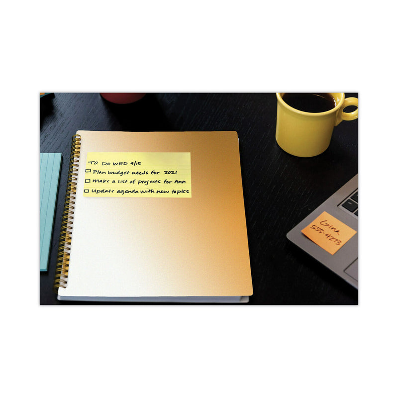 Post-it Original Canary Yellow Pop-up Refill, 3" x 5", Canary Yellow, 100 Sheets/Pad, 12 Pads/Pack