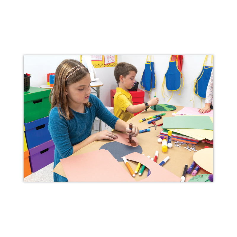 Prang SunWorks Construction Paper, 50 lb Text Weight, 12 x 18, Assorted, 50/Pack