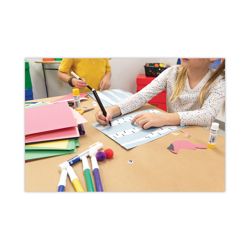Prang SunWorks Construction Paper, 50 lb Text Weight, 12 x 18, Assorted, 50/Pack