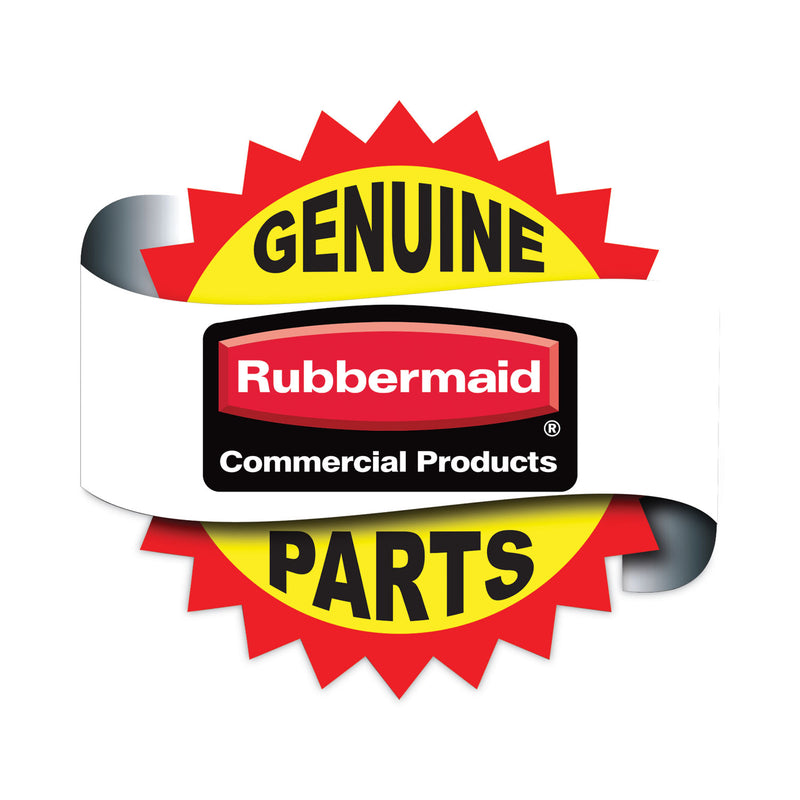 Rubbermaid Replacement Lock and Keys for Cleaning Carts, Silver