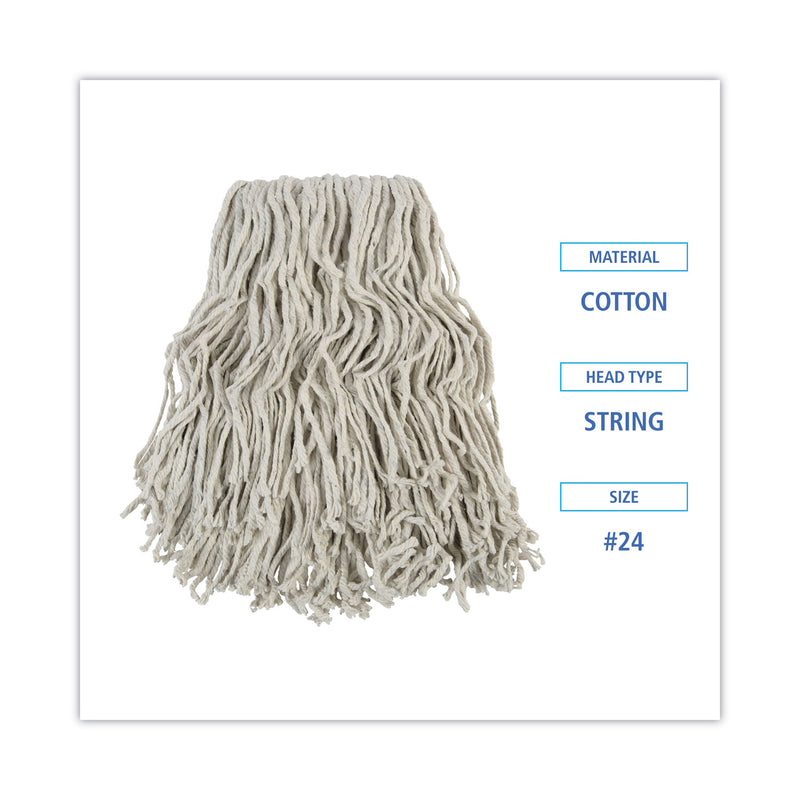 Boardwalk Banded Cotton Mop Head,