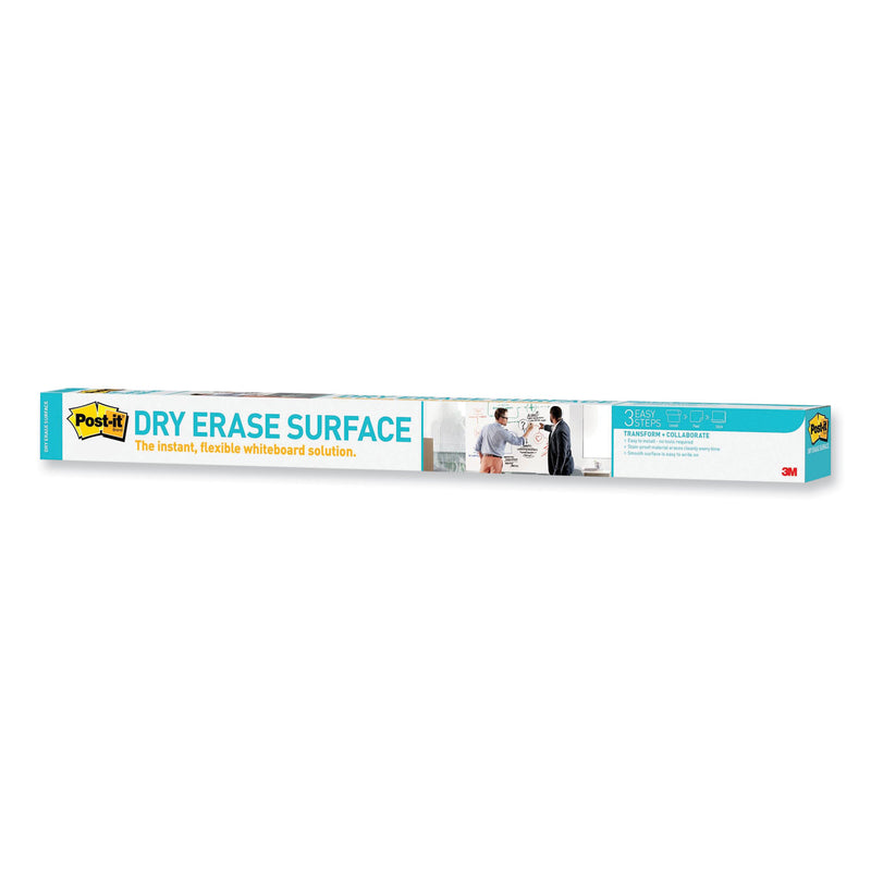 Post-it Dry Erase Surface with Adhesive Backing, 48" x 36", White