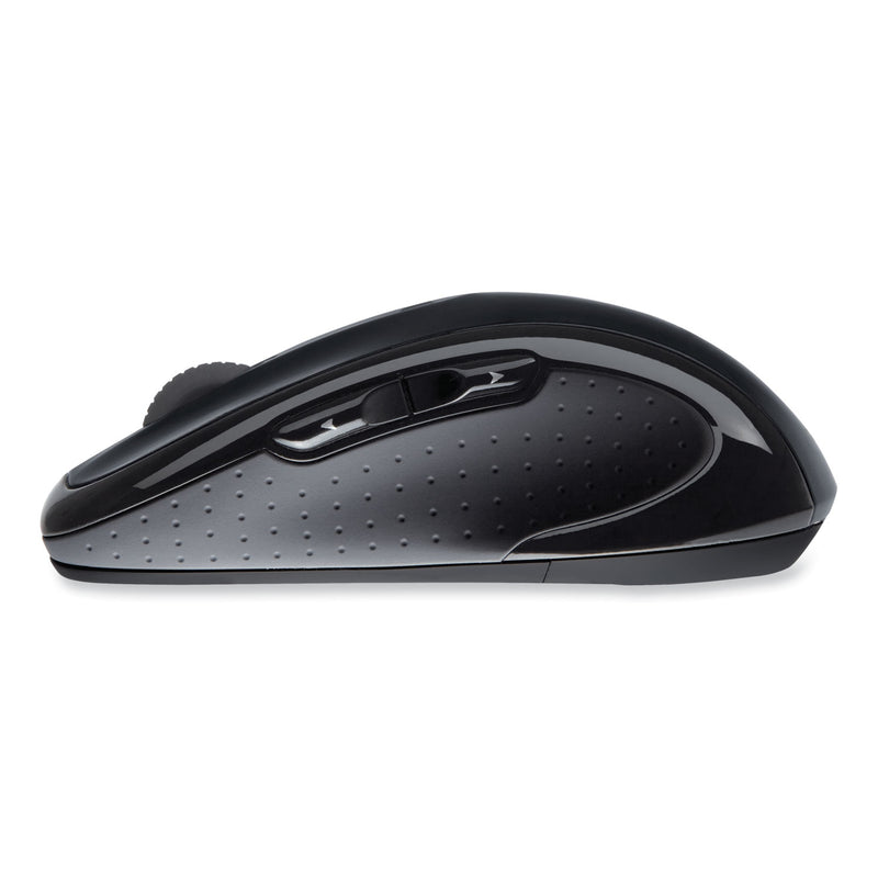 Logitech M510 Wireless Mouse, 2.4 GHz Frequency/30 ft Wireless Range, Right Hand Use, Dark Gray